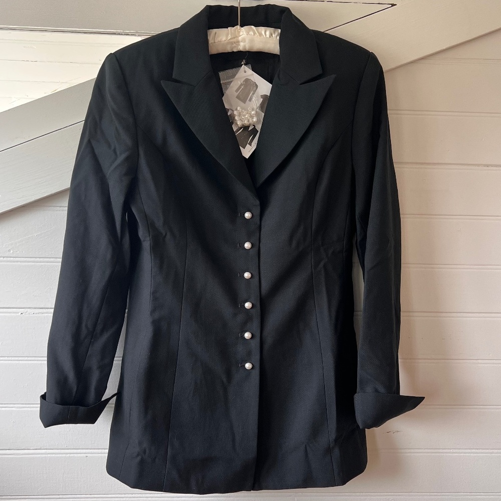 Chanel -  Black Makeup Artist Uniform Jacket
